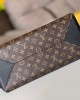 Louis Vuitton M46478 Opera MM Monogram Coated Canvas and Cowhide Leather Black