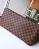 Louis Vuitton M41357 Neverfull GM Damier Ebene Coated Canvas Cerise Red