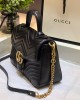 Gucci GG Marmont Small Top Handle Bag 498110 Black