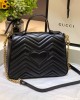 Gucci GG Marmont Small Top Handle Bag 498110 Black