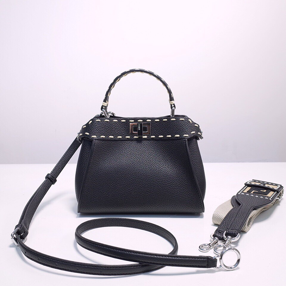 FENDI PEEKABOO MINI 8BN244AKL3F06HW (23*18*11cm)