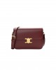 CELINE SHINY CALFSKIN MEDIUM TRIOMPHE LIGHT BURGUNDY (23*15*5cm)