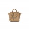 CELINE DRUMMED CALFSKIN NANO LUGGAGE DUNE 1403304 (20*20*10cm)