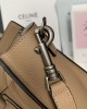 CELINE DRUMMED CALFSKIN NANO LUGGAGE DUNE 1403304 (20*20*10cm)