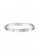 CARTIER LOVE BRACELET, CLASSIC MODEL, BRUSHED B6077117