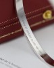 CARTIER LOVE BRACELET, CLASSIC MODEL, BRUSHED B6077117