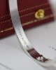 CARTIER LOVE BRACELET, CLASSIC MODEL, BRUSHED B6077117