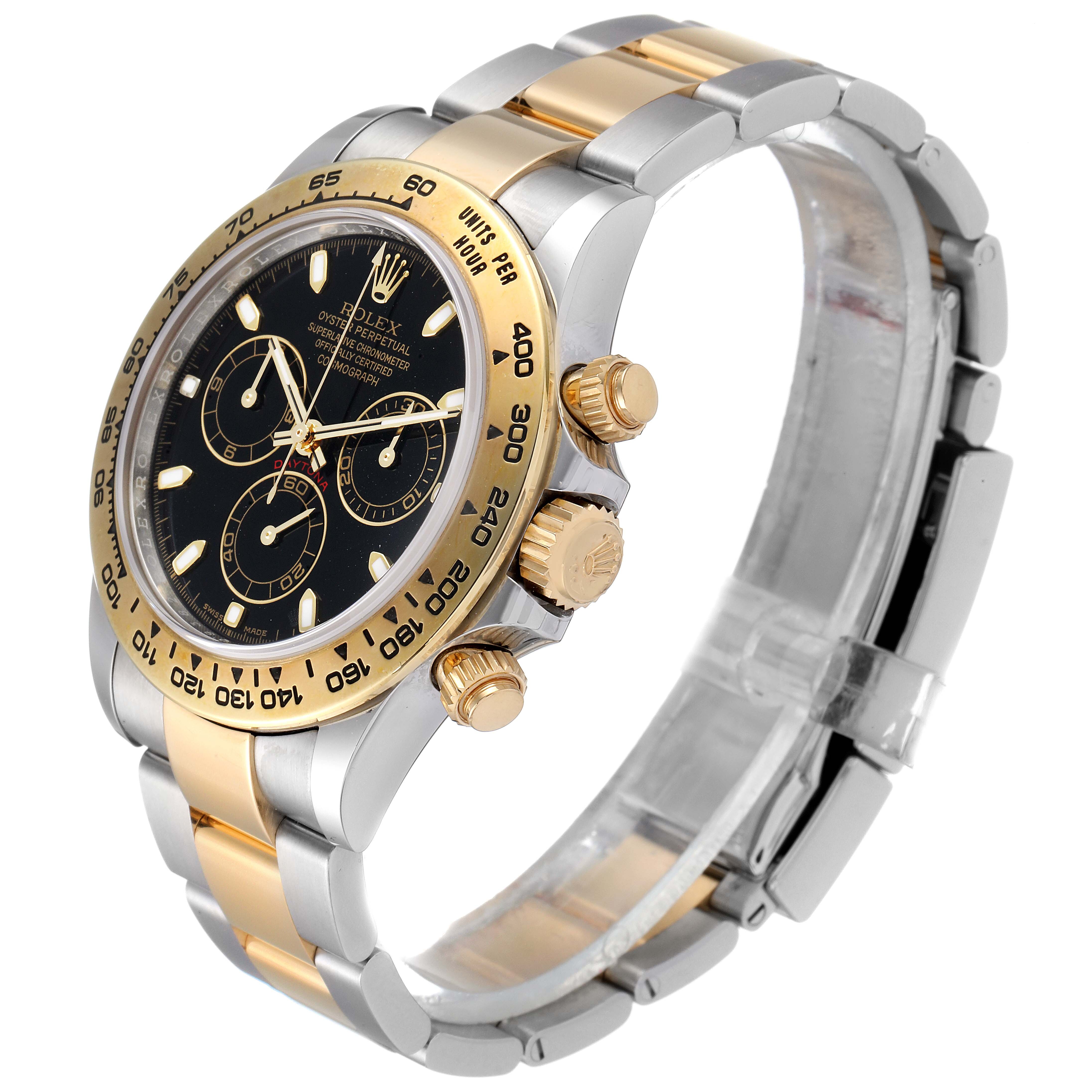 Rolex Cosmograph Daytona Steel Yellow Gold Mens Watch 116503