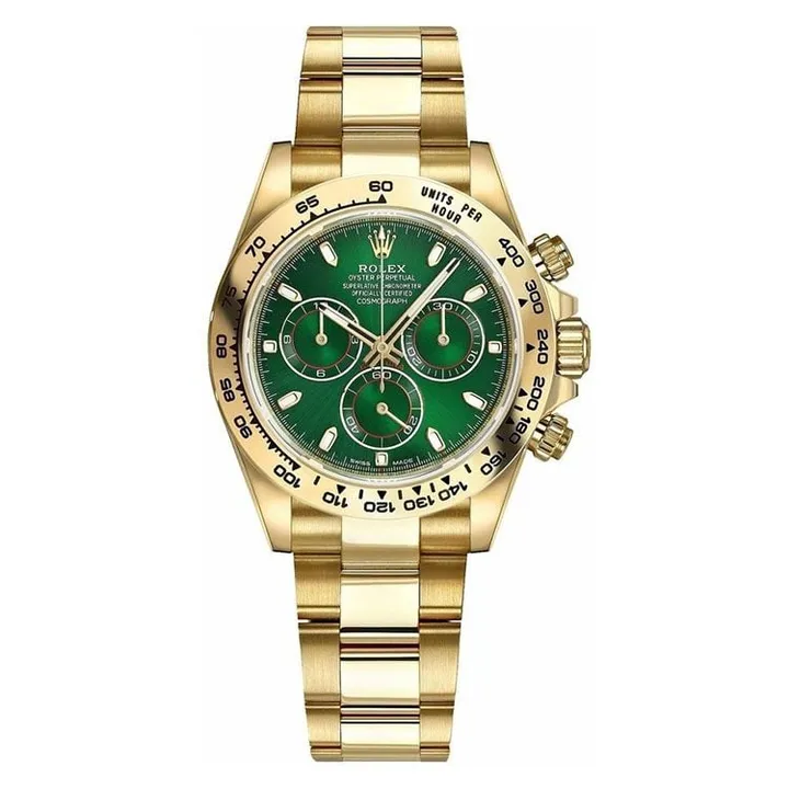 Rolex Daytona 116508-0013 Green Dial Yellow Gold Oyster