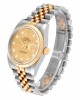 Rolex Datejust Steel Yellow Gold Champagne Diamond Dial Mens Watch 116233