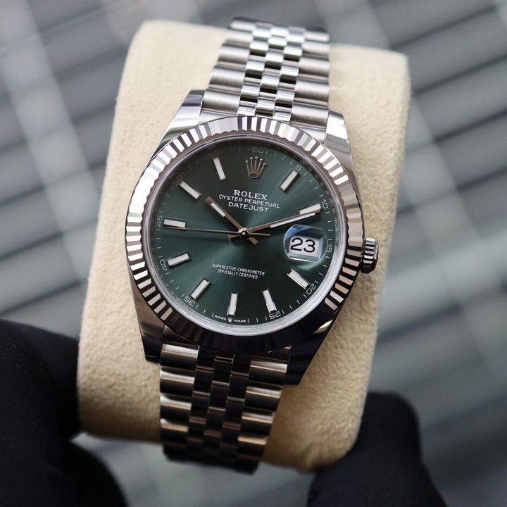 Rolex Green Dial Datejust 41 126334 0027