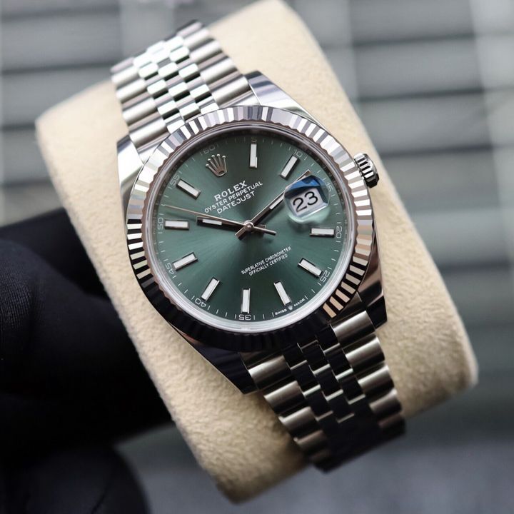 Rolex Green Dial Datejust 41 126334 0027