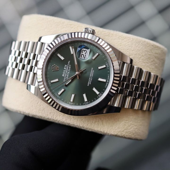 Rolex Green Dial Datejust 41 126334 0027