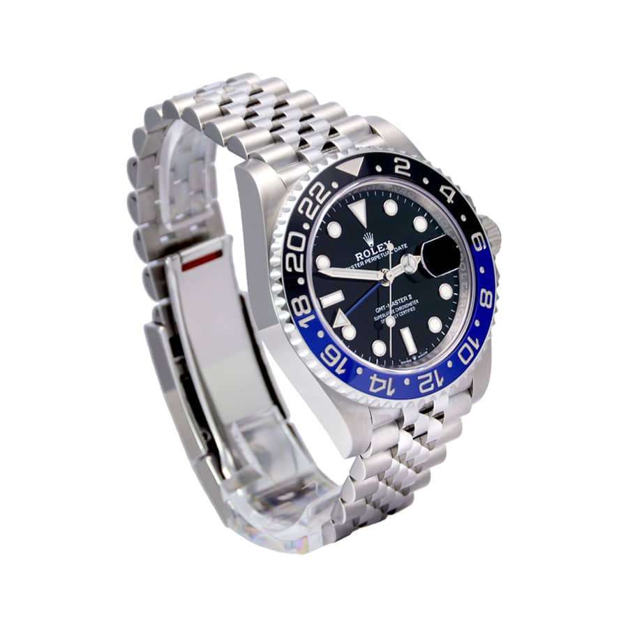 Rolex GMT Batman Black Dial 40mm Platinum Jubilee  Bracelet 116710BLNR