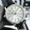 Vacheron Constantin Overseas White/ Black Dial 40 mm Steel Leather Bracelet 