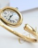 Cartier Baignoire White Dial 18*24 mm Gold Bracelet 