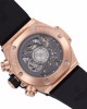 Hublot BigBang Black Dial 45 mm Rose Gold Rubber Bracelet 