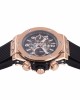 Hublot BigBang Black Dial 45 mm Rose Gold Rubber Bracelet 