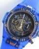 Hublot BigBang Black Dial 45 mm Blue Rubber Bracelet 