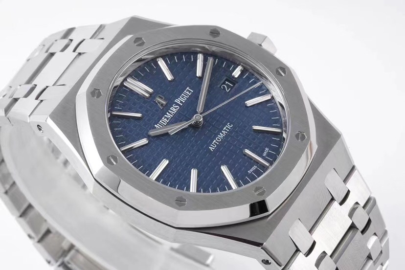 Audemars Piguet Royal Oak 15500 Blue Dial 41mm Steel Oyster Bracelet 