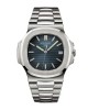 Patek Philippe Nautilus Blue Dial 40mm Platinum Oyster Bracelet 5711