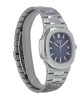 Patek Philippe Nautilus Blue Dial 40mm Platinum Oyster Bracelet 5711