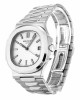 Patek Philippe Nautilus White Dial 40mm Platinum Oyster Bracelet 5711/1A-011