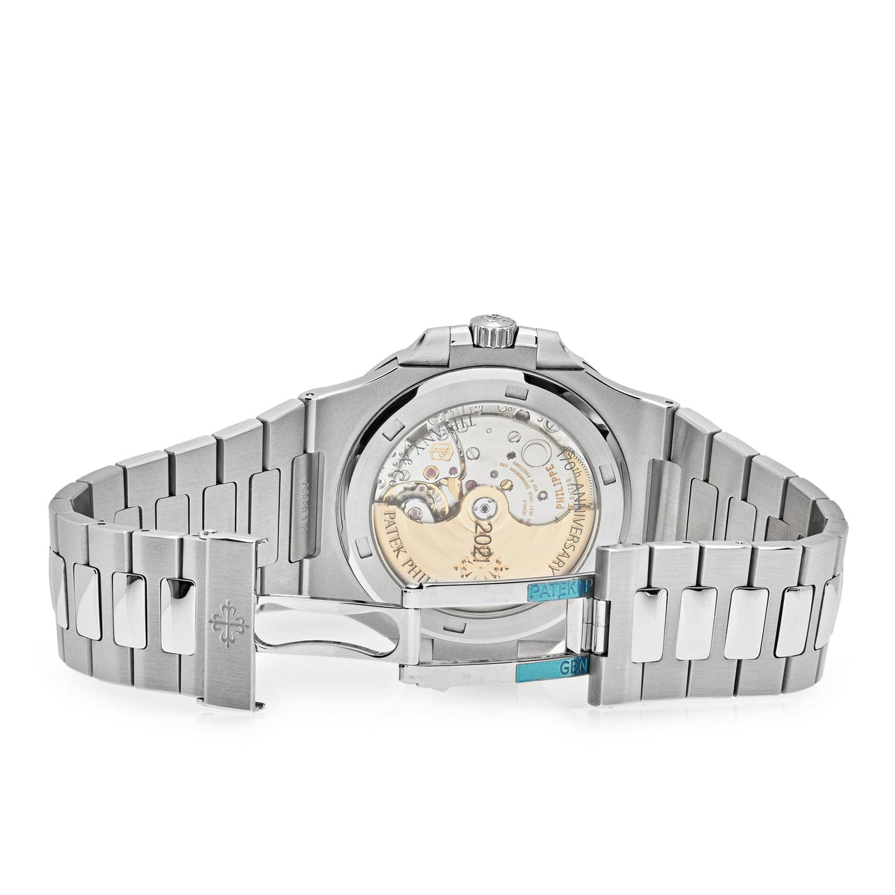 Patek Philippe Nautilus Tiffany & Co. Blue Blue Dial 40mm Platinum Oyster Bracelet 5711/1A-018