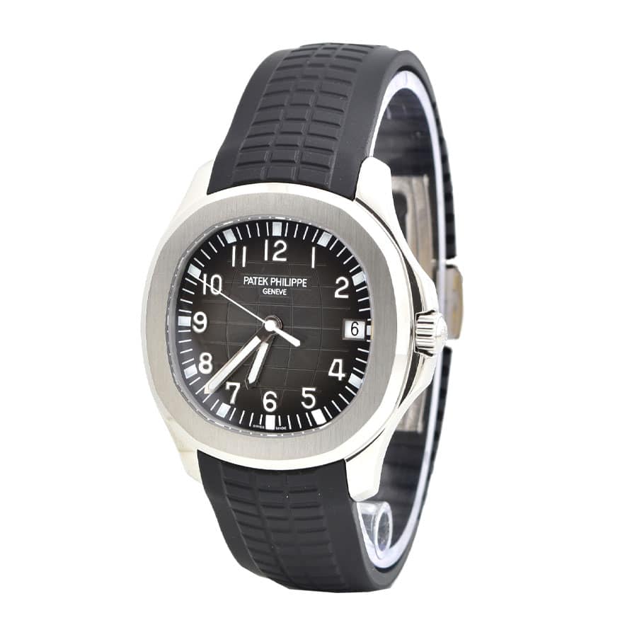 Patek Philippe Aquanaut Black Dial 40mm Black Rubber Bracelet 5167A