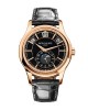 Patek Philippe Annual Calendar Black Dial 40mm Rose Gold Leather Bracelet 5205R-010