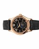 Patek Philippe Annual Calendar Black Dial 40mm Rose Gold Leather Bracelet 5205R-010