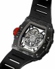 Richard Mille RM035 Black Dial 49.48mm Black Rubber Bracelet 