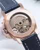 Panerai Luminor Marina Multi-Color Dial 45 mm Steel/ Rose Gold Leather Bracelet 