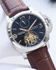 Panerai Luminor Marina Multi-Color Dial 45 mm Steel/ Rose Gold Leather Bracelet 