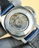 Panerai Luminor Blue Dial 44 mm Steel Leather Bracelet 